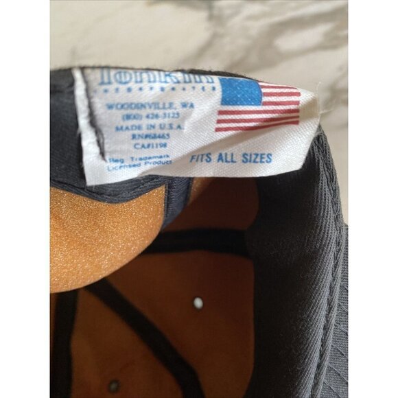 Vintage 1980's CAT Caterpillar Trucker Hat Cap Made in USA Snapback - Picture 5 of 7